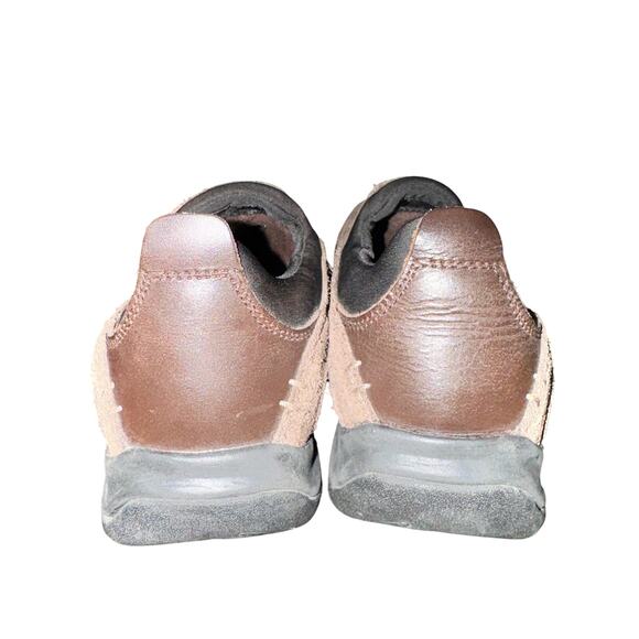 Land's End Loafers Women's Size 7.5 B Brown Suede Leather Slip On Shoes - Picture 4 of 7